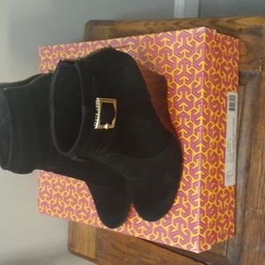 Tory Burch wedge boots 8.5